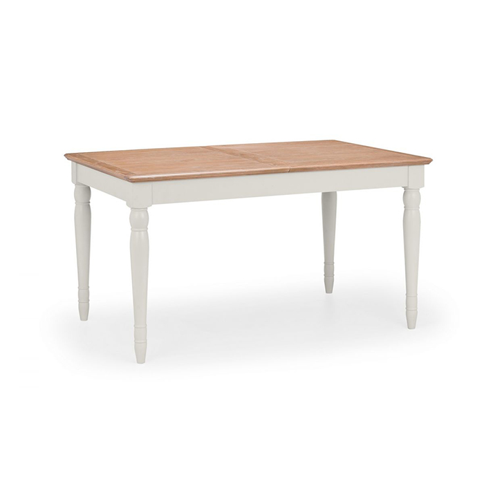 Provence Grey Lacquer Extending Dining Table - Click Image to Close